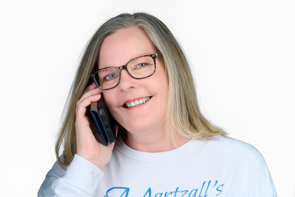 Derba Martzall, owner of Martzall's Custom Surfaces